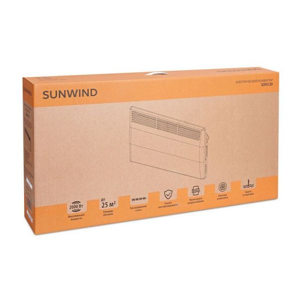 Конвектор Sunwind SCH5120 2000 Вт белый